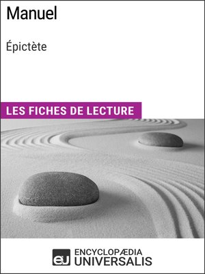 cover image of Manuel d'Épictète